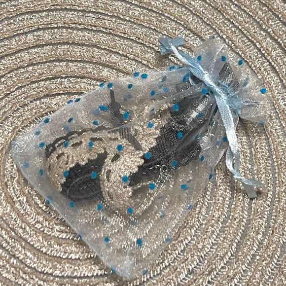 Spring Girly Choker Bundle Gingham, Cream Sparkle Fleck & Clover Quantity 3 Gift - Picture 2 of 5